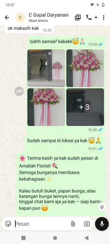 Pengiriman Karangan Bunga Lugu Butuh