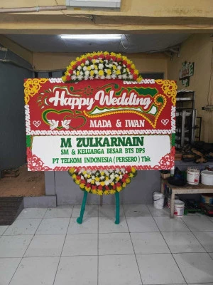 Papan Bunga di Lugu Butuh