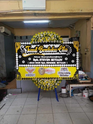 Papan Bunga di Lugu Butuh